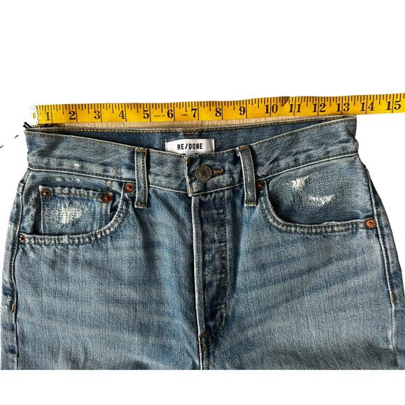 RE/DONE Women's Jeans Size 23 90s High‎ Rise Loose Buttonfly NEW - Picture 11 of 12